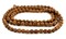 The Bead Chest 6mm Rudraksha Mala Beads - 108 Authentic Nepali Prayer Rosary Beads